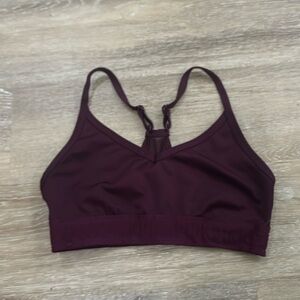 PINK Victoria's Secret Deep Purple Sports Bra